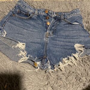 Jean shorts